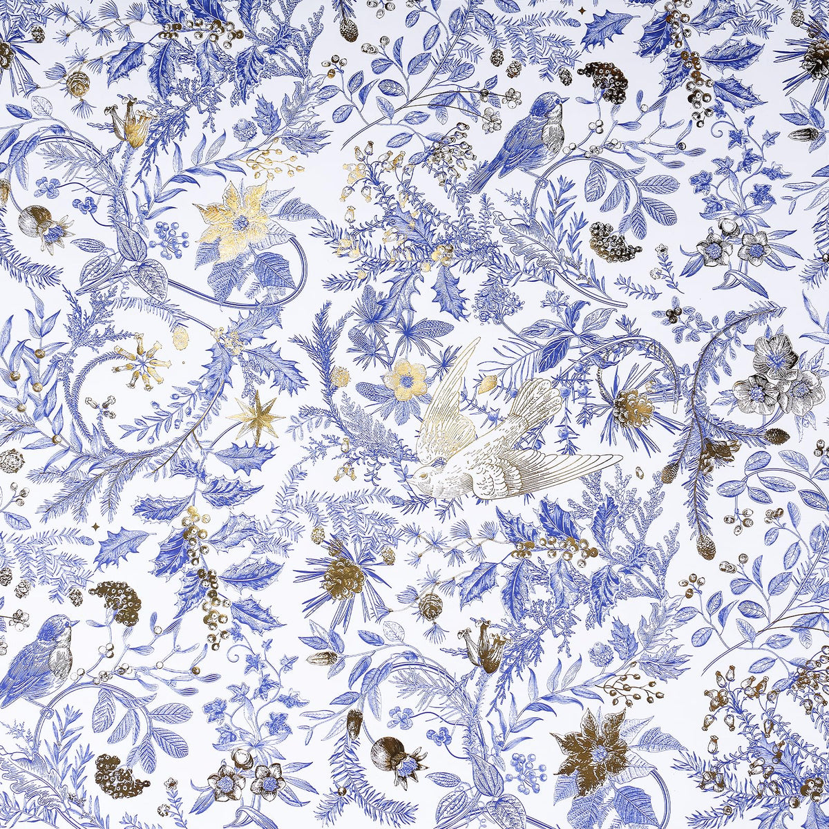 Chinoiserie Nutcracker Christmas Wrapping Paper
