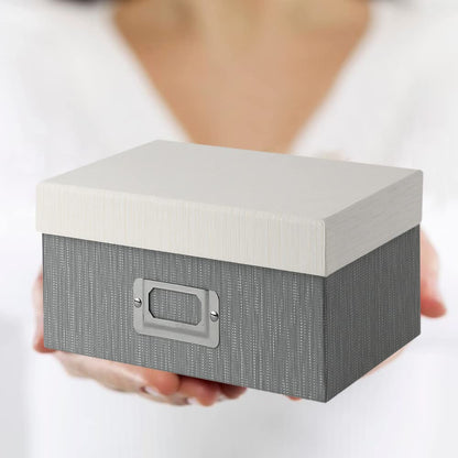 Blue and White Floral Nested Storage Boxes