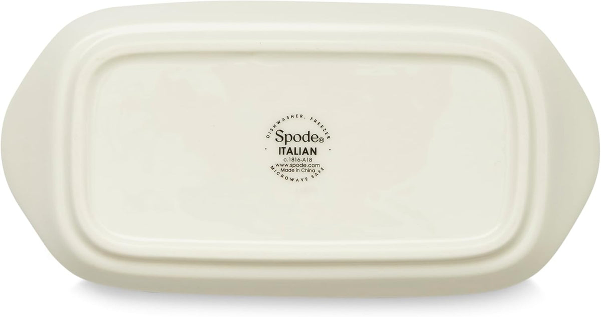 Spode Blue Italian Covered Butter Dish