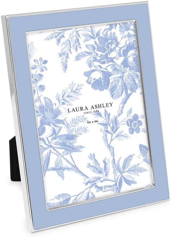 Laura Ashley Blue Enamel Picture Frame