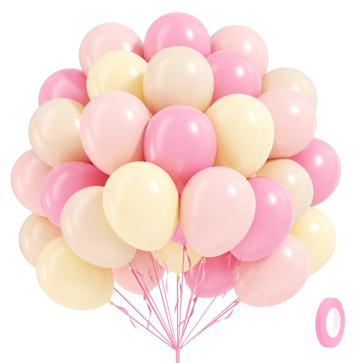 Blue and White Balloon Kit, 60 Pieces