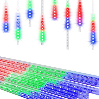 Aukora Blue Meteor Shower Lights