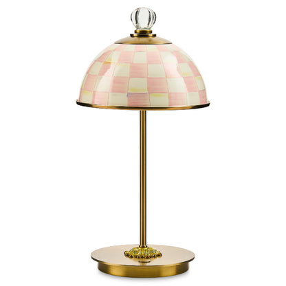 MacKenzie-Childs LED Dome Table Lamp, Sky Check