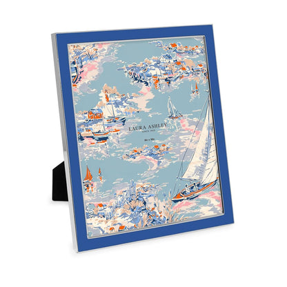 Laura Ashley Blue Enamel Picture Frame