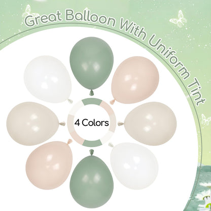 Blue and White Balloon Kit, 60 Pieces