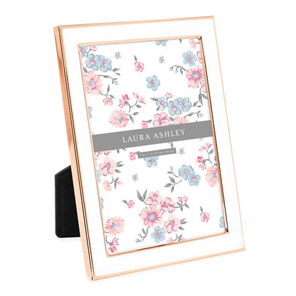 Laura Ashley Blue Enamel Picture Frame