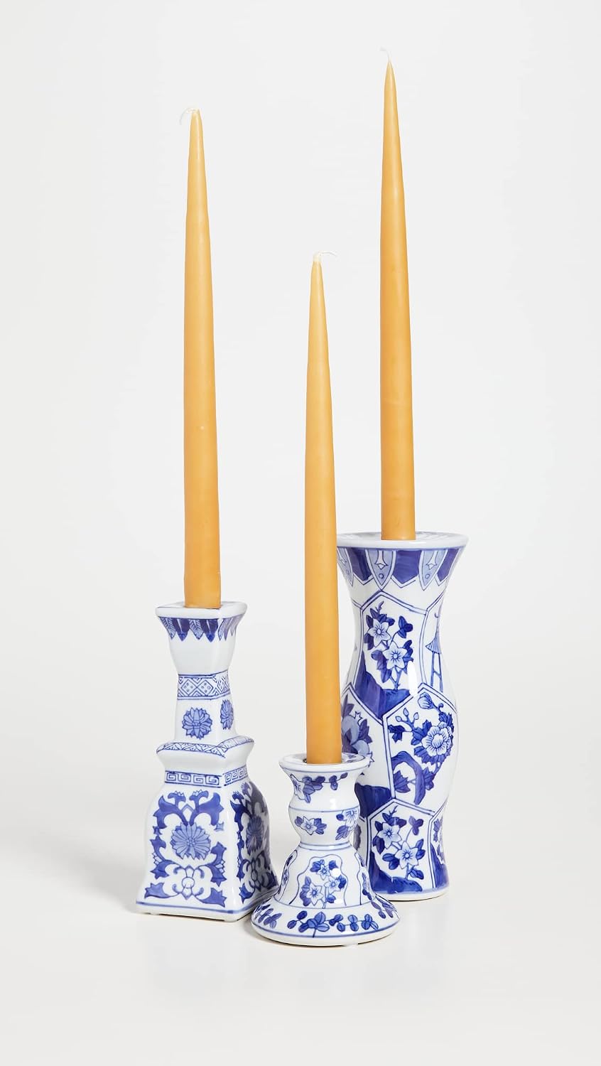 Two's Company Canton Candleholders, Set of 6