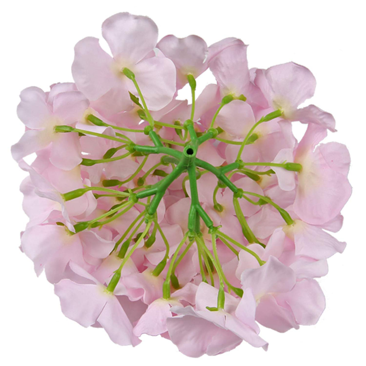 Silk Hydrangea Heads with Stems, Pack of 10
