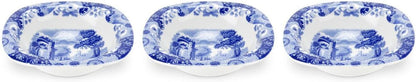 Spode Blue Italian Dip Bowls, 5 Inch, Set of 3