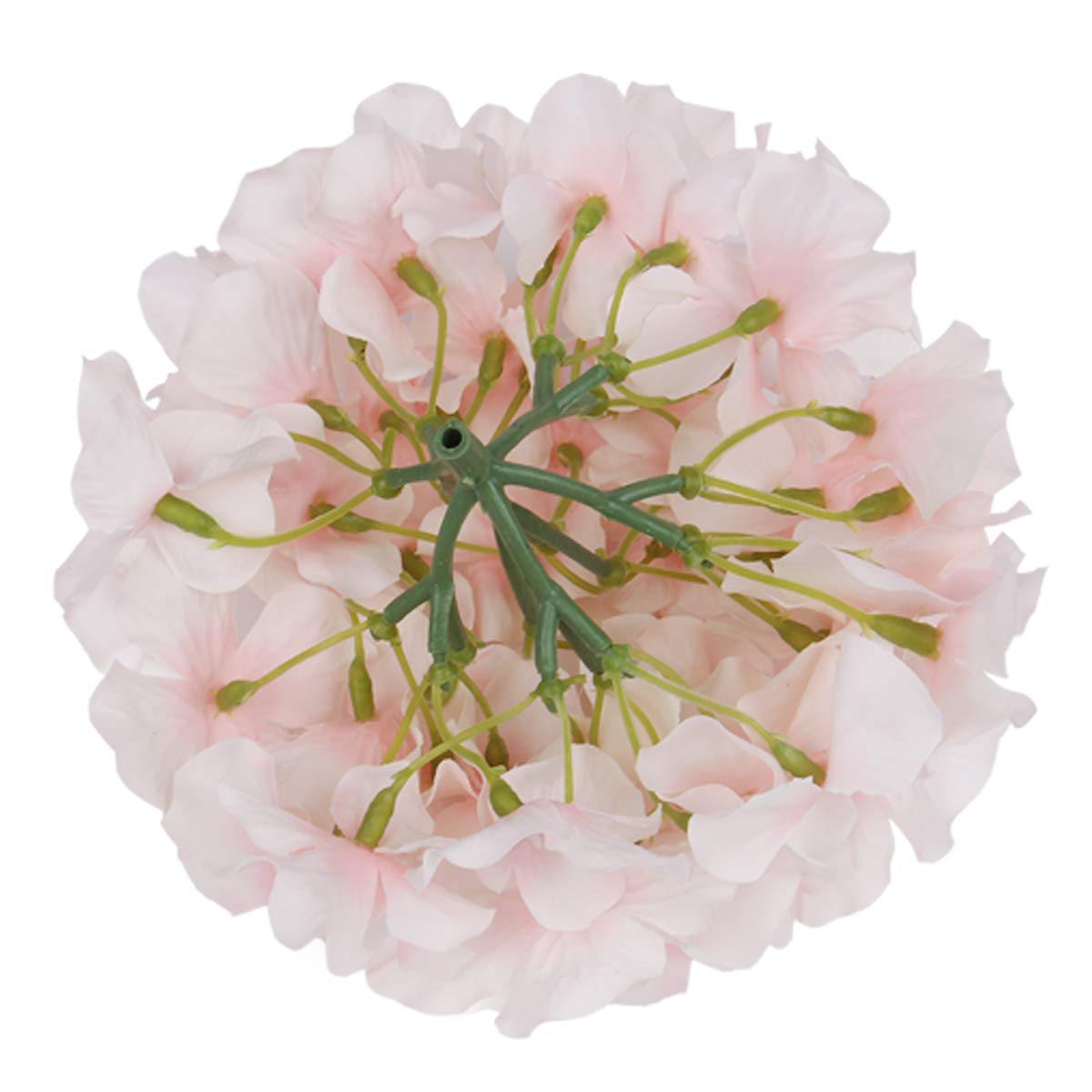 Silk Hydrangea Heads with Stems, Pack of 10