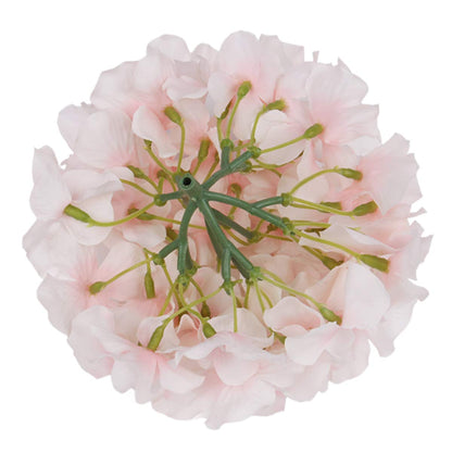 Silk Hydrangea Heads with Stems, Pack of 10
