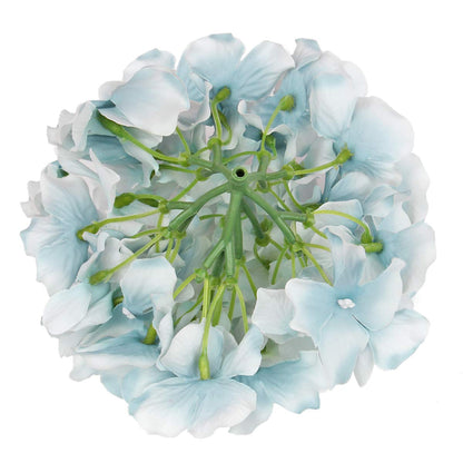 Silk Hydrangea Heads with Stems, Pack of 10