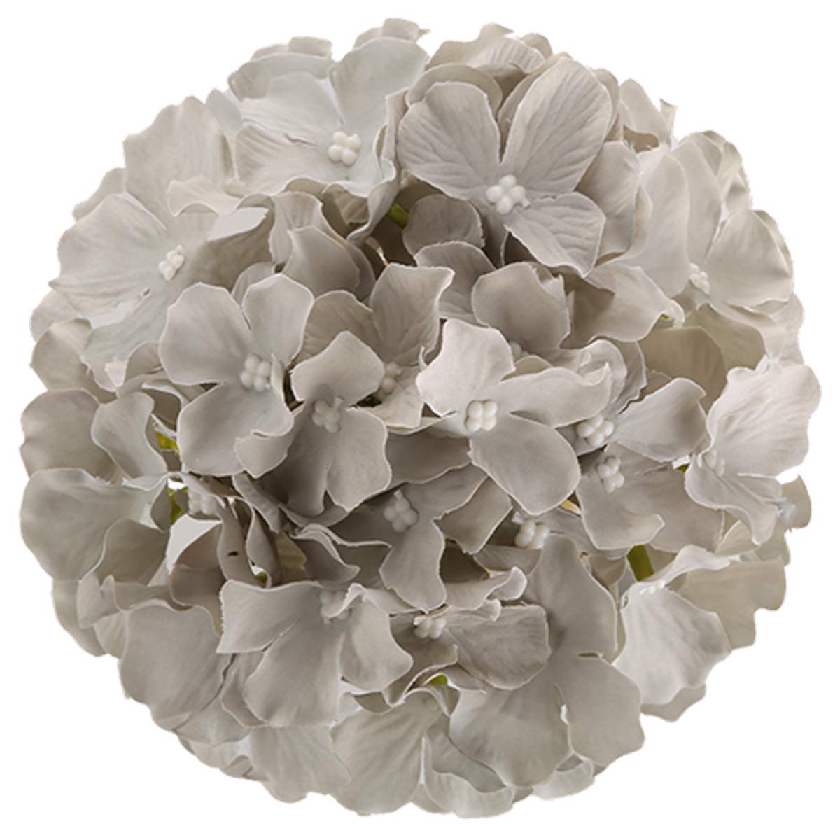 Silk Hydrangea Heads with Stems, Pack of 10