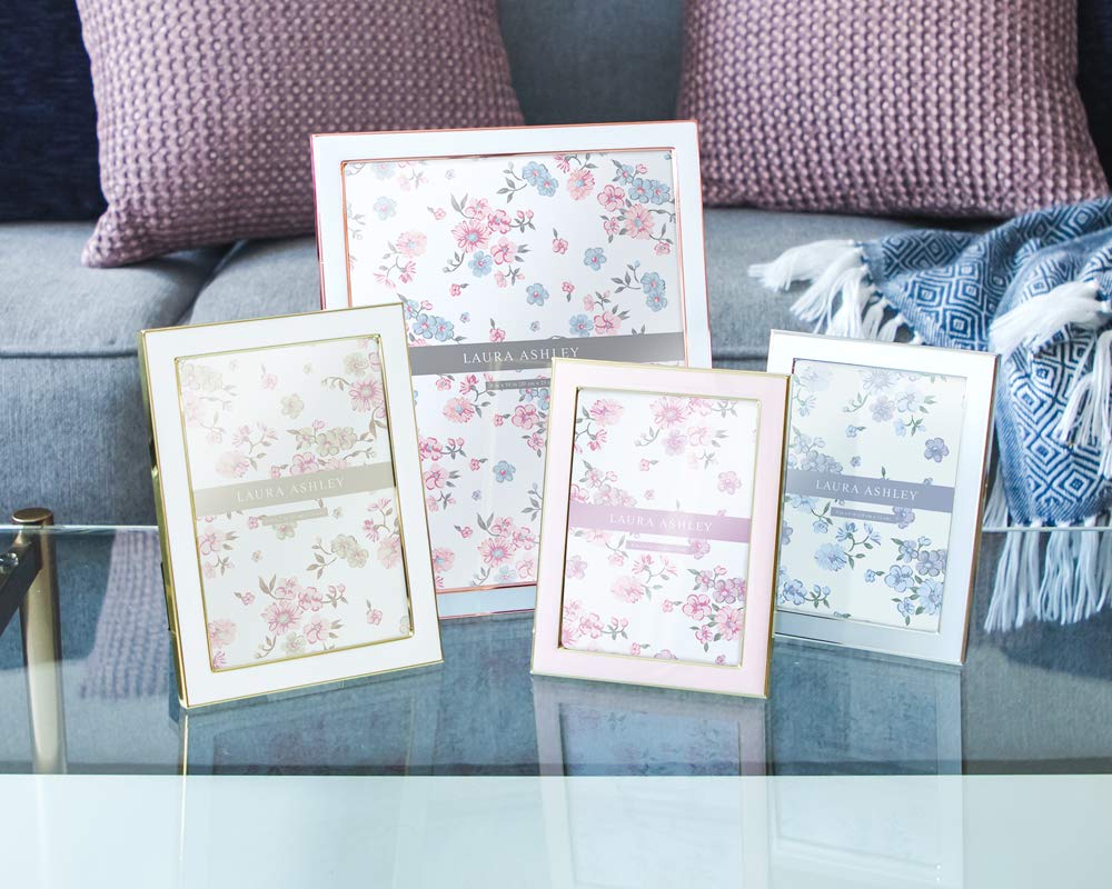 Laura Ashley Blue Enamel Picture Frame