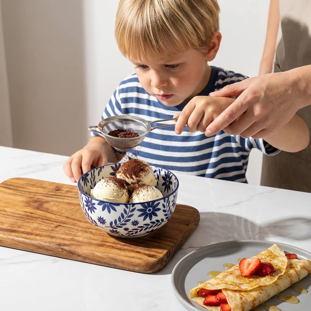 Ceramic Soup Bowls, Set of 6