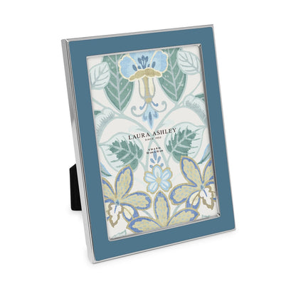 Laura Ashley Blue Enamel Picture Frame