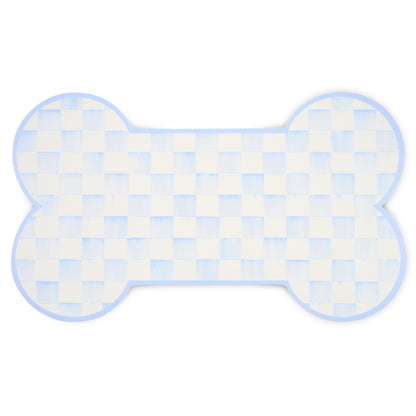 MacKenzie-Childs Pup Placemat, Royal Check