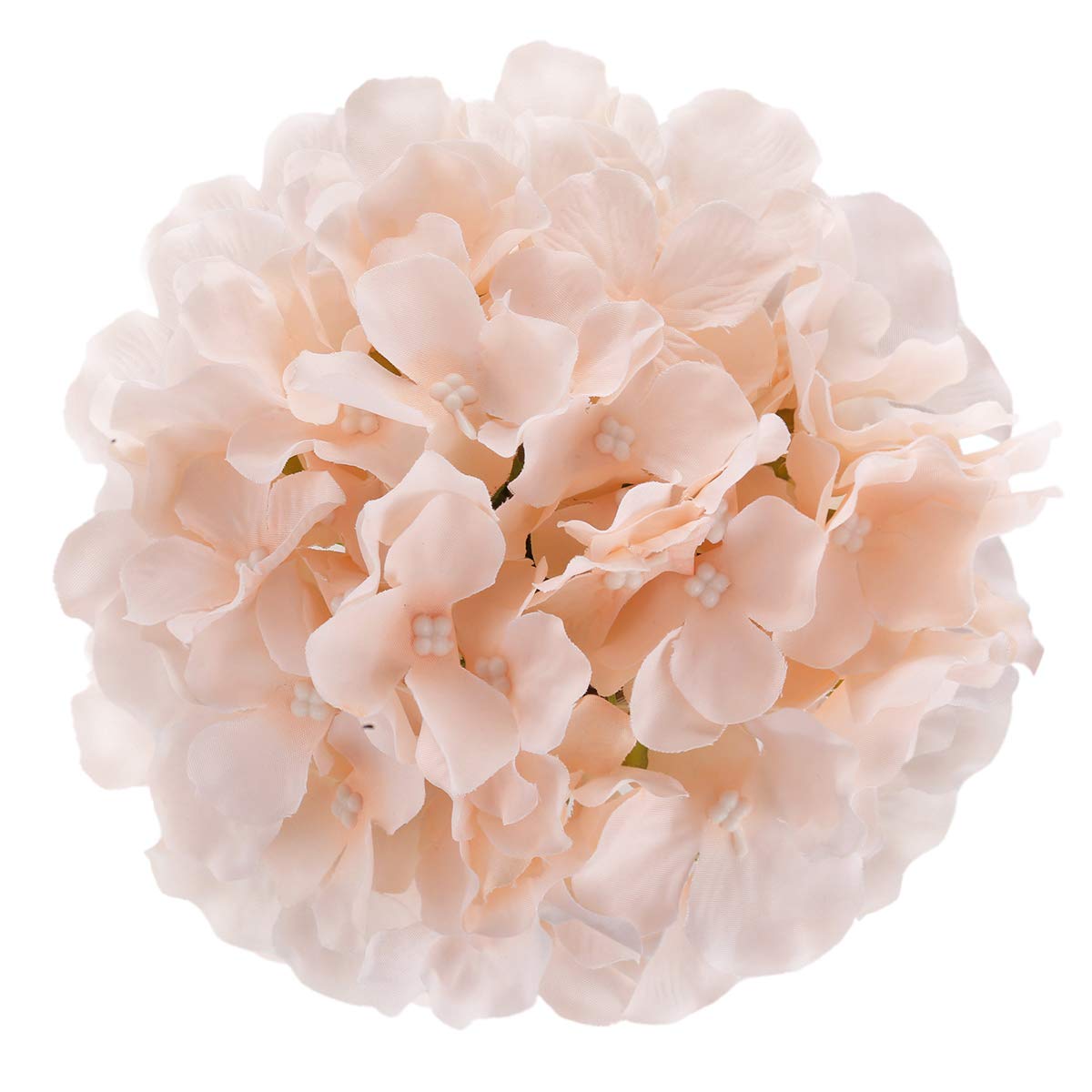 Silk Hydrangea Heads with Stems, Pack of 10