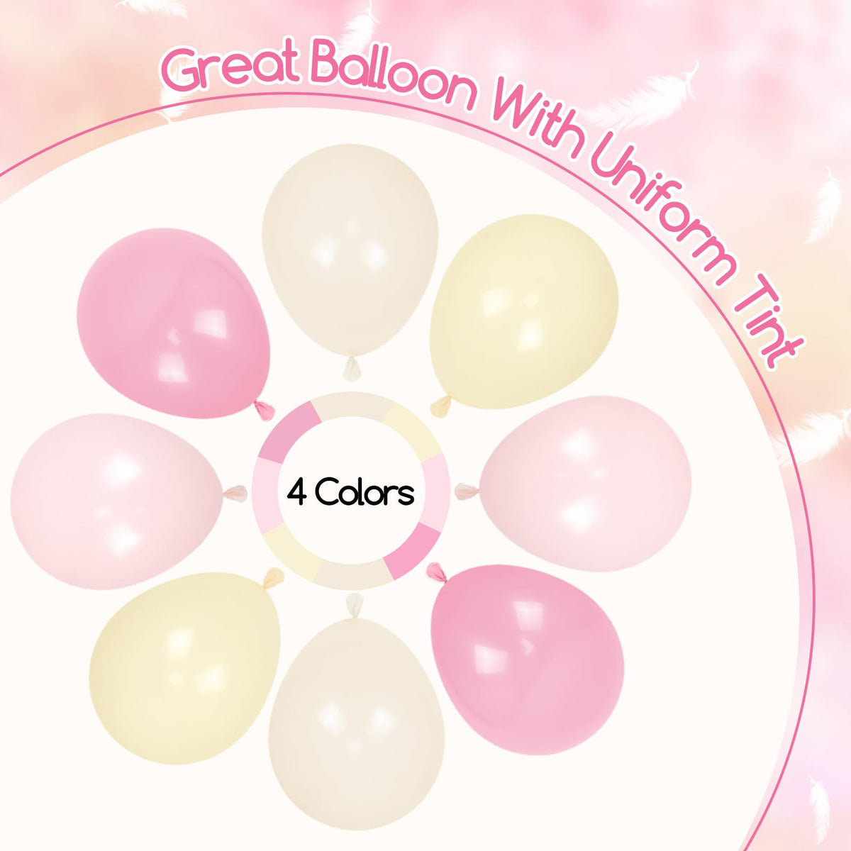 Blue and White Balloon Kit, 60 Pieces