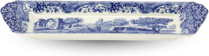 Spode Blue Italian Small Tray, 9 Inch