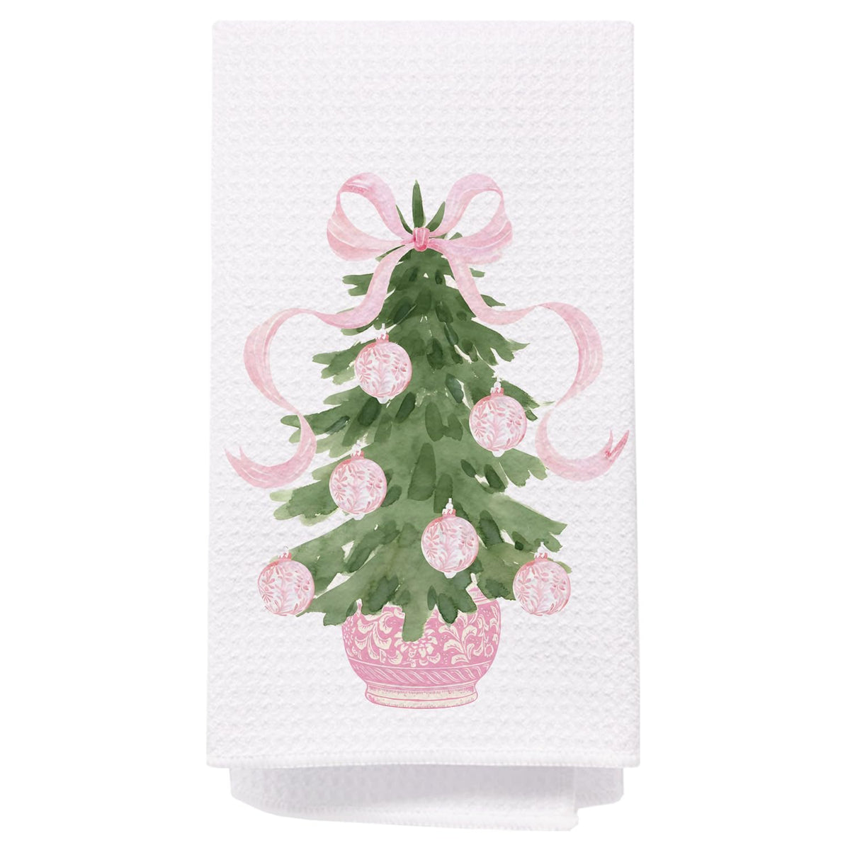 Chinoiserie Christmas Kitchen Hand Towels, 16x24 Inch