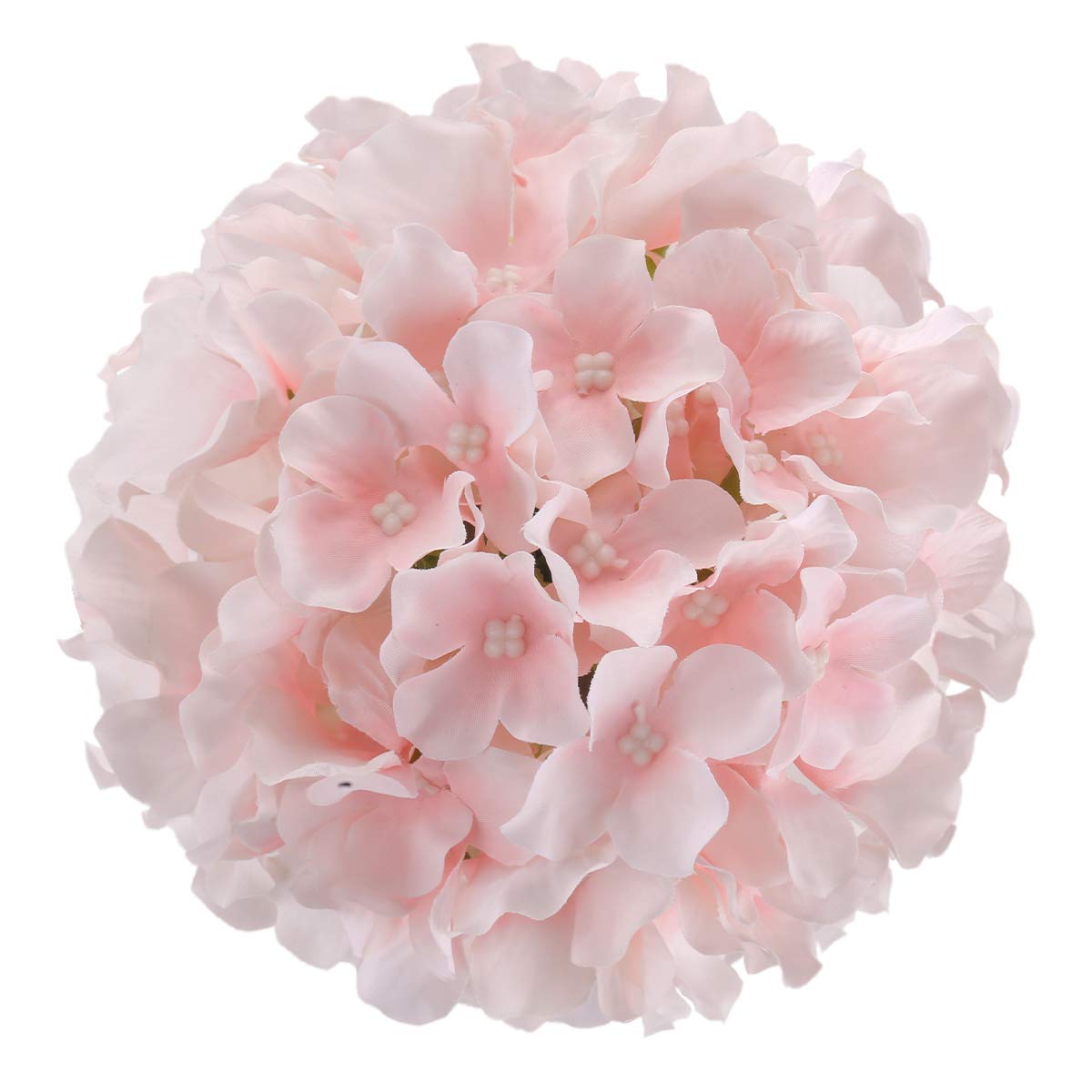 Silk Hydrangea Heads with Stems, Pack of 10