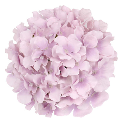 Silk Hydrangea Heads with Stems, Pack of 10