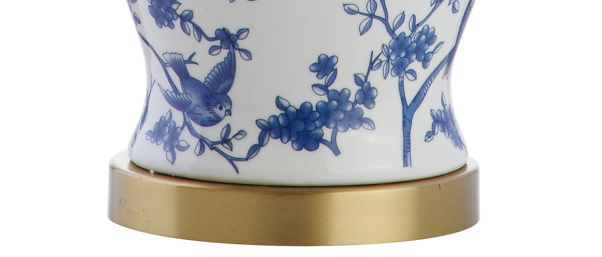 Jonathan Y Penelope Ginger Jar LED Table Lamp, 22 Inch