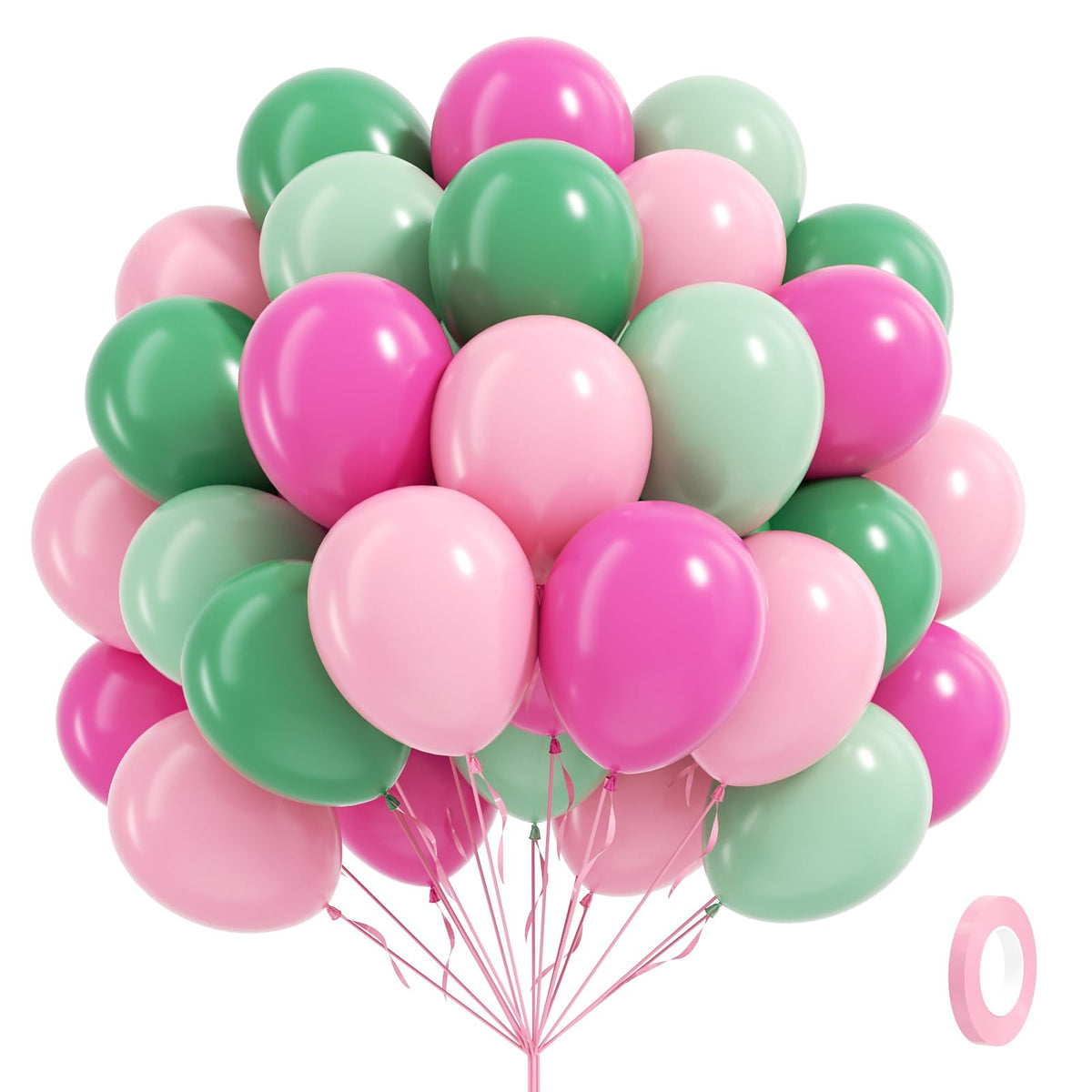 Blue and White Balloon Kit, 60 Pieces