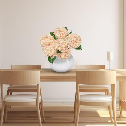 Blue Hydrangea Faux Flowers, 6 Stems