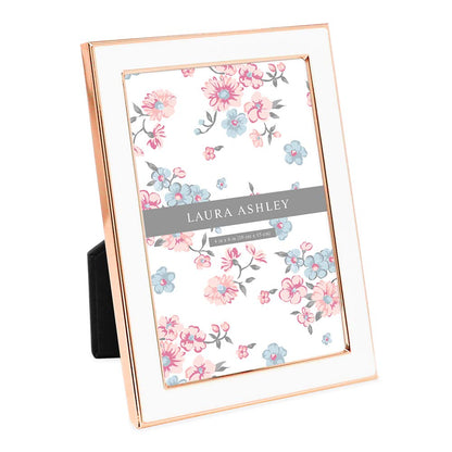 Laura Ashley Blue Enamel Picture Frame