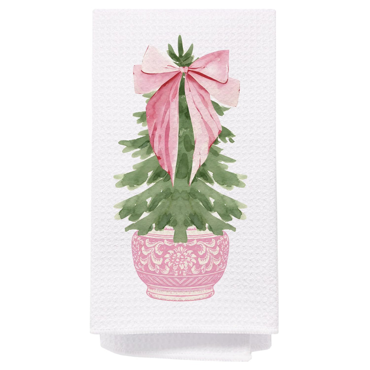 Chinoiserie Christmas Kitchen Hand Towels, 16x24 Inch