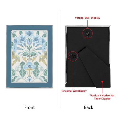 Laura Ashley Blue Enamel Picture Frame