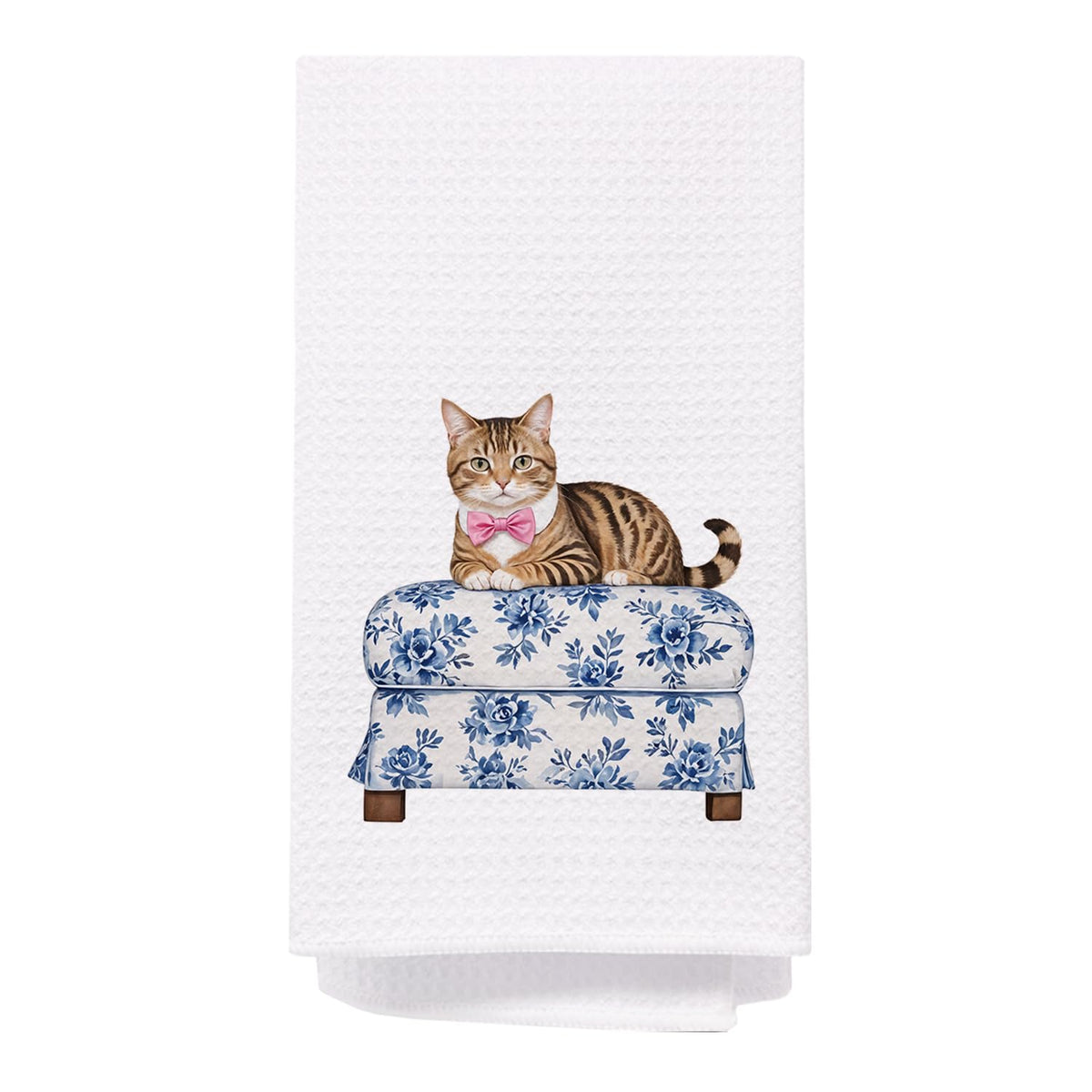 Blue Chinoiserie Kitchen Towel, 16 x 24 Inch