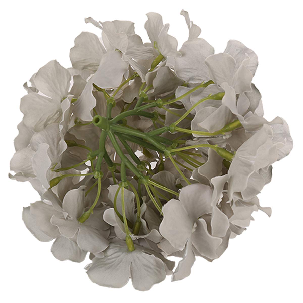Silk Hydrangea Heads with Stems, Pack of 10