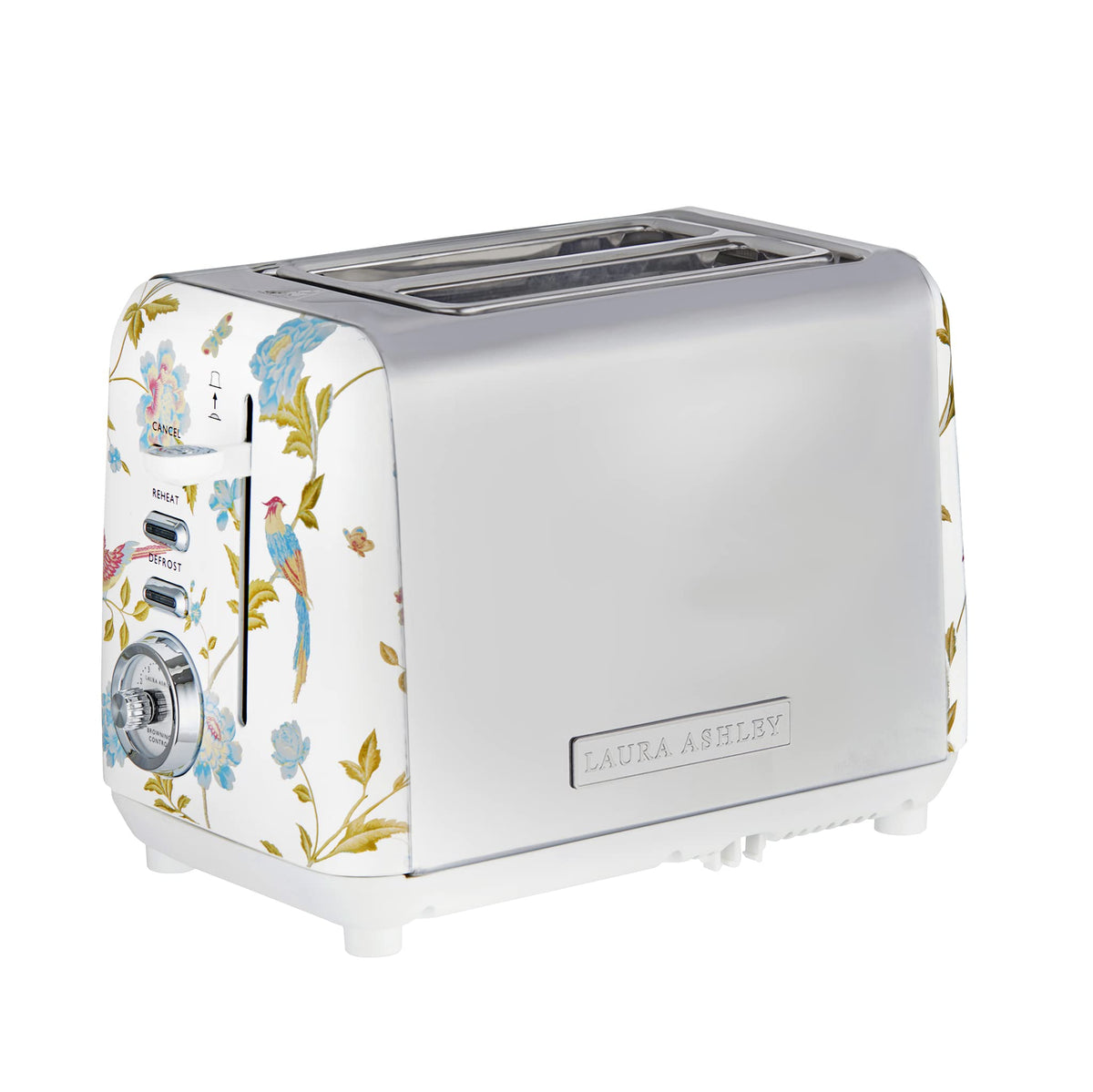 Laura Ashley Wide Slot 2-Slice Toaster