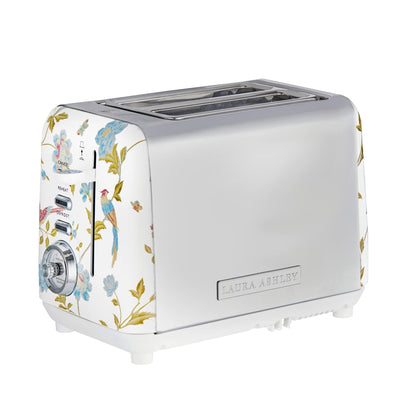 Laura Ashley Wide Slot 2-Slice Toaster
