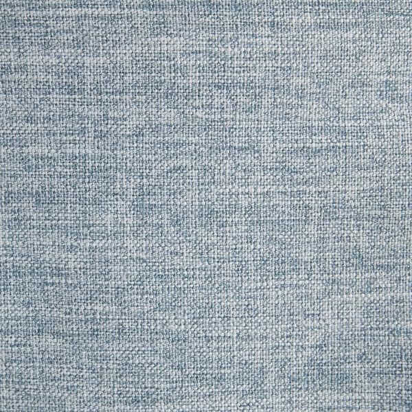 Martha Stewart Light Blue Tufted Round Ottoman