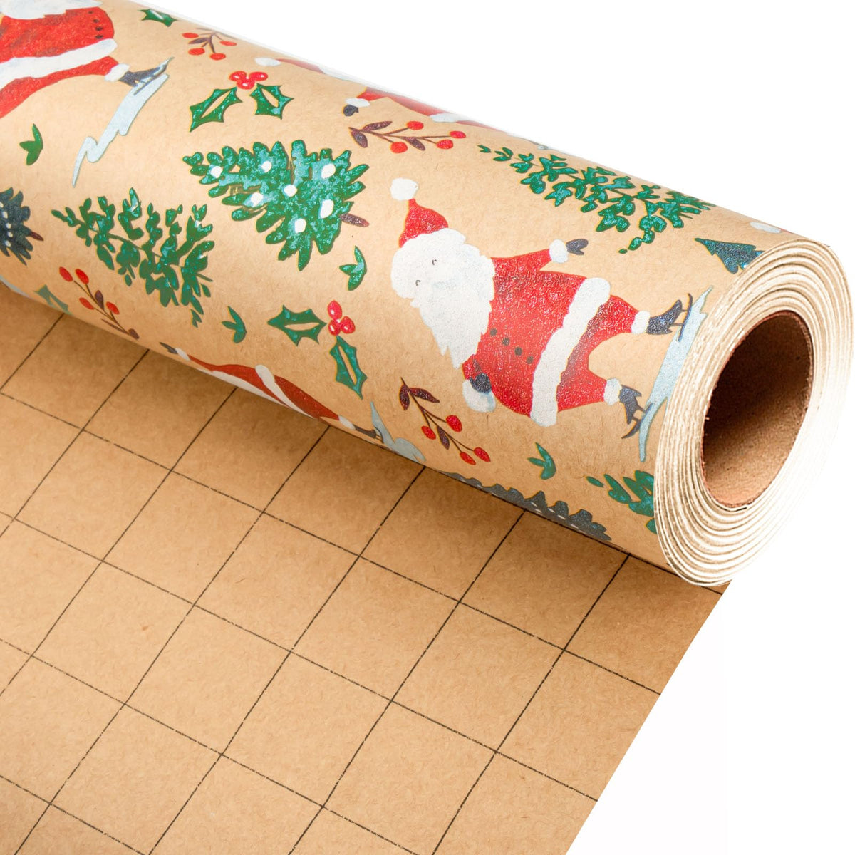 Blue Nutcracker Christmas Wrapping Paper, 32.8 Ft