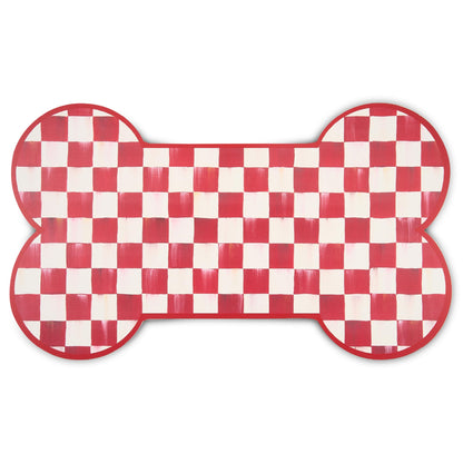MacKenzie-Childs Pup Placemat, Royal Check