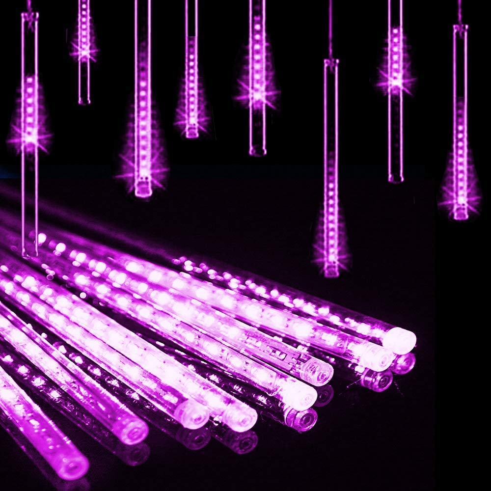 Aukora Blue Meteor Shower Lights