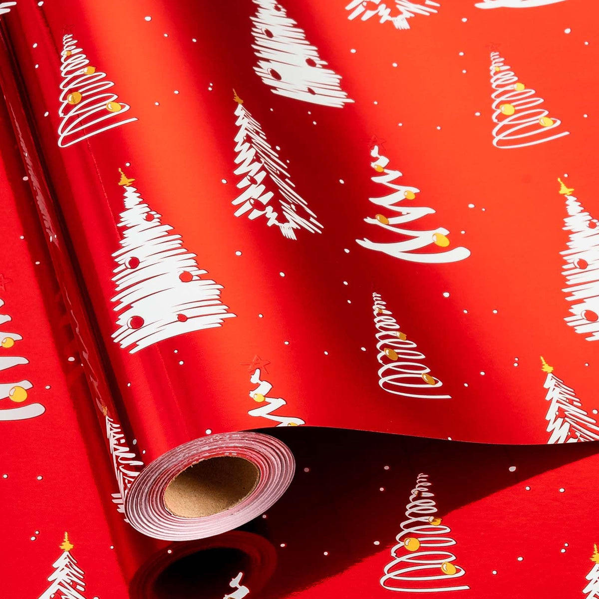 Blue Nutcracker Christmas Wrapping Paper, 32.8 Ft