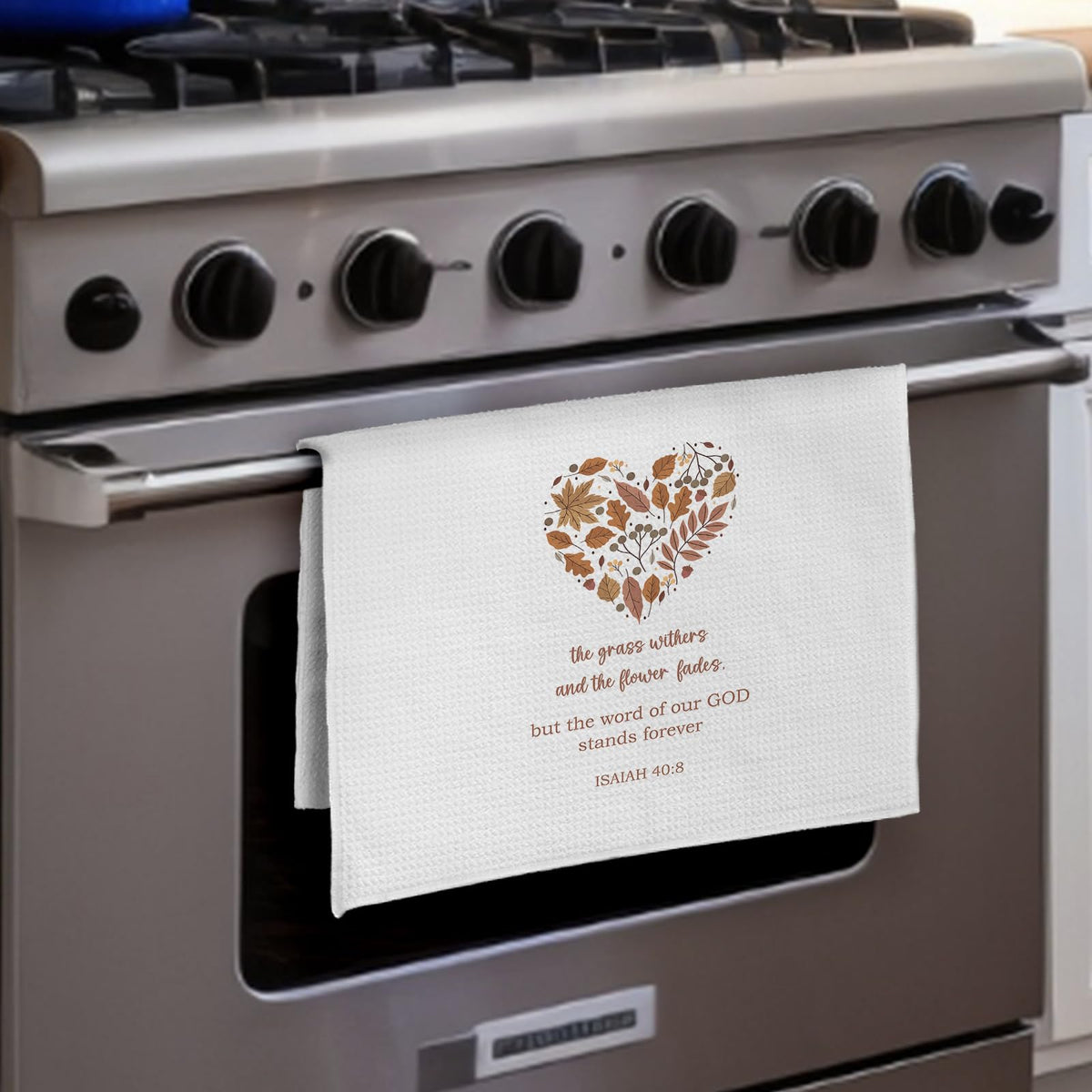 Chinoiserie Waffle Kitchen Towels, 16 x 24 Inch