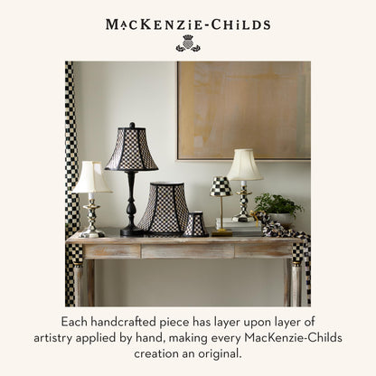 MacKenzie-Childs LED Dome Table Lamp, Sky Check