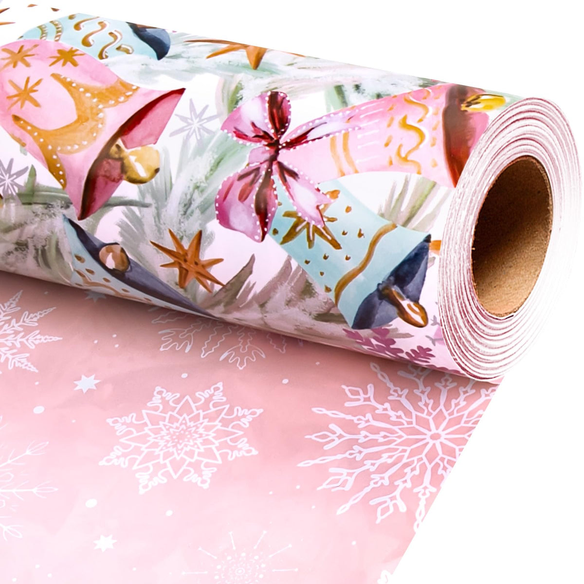 Blue Nutcracker Christmas Wrapping Paper, 32.8 Ft