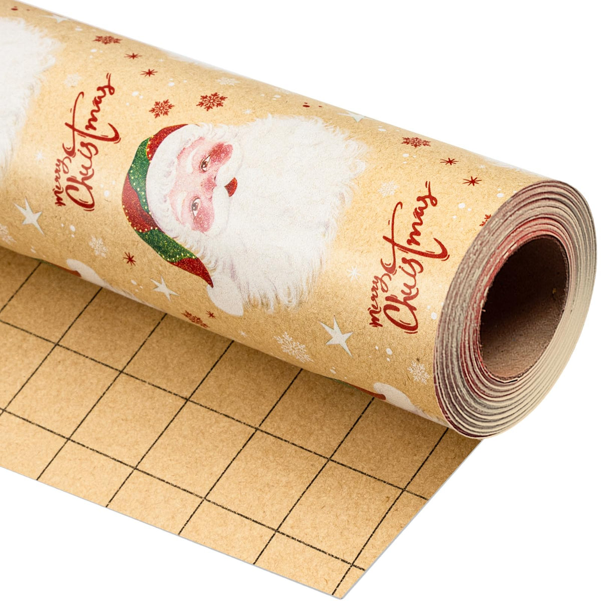 Blue Nutcracker Christmas Wrapping Paper, 32.8 Ft