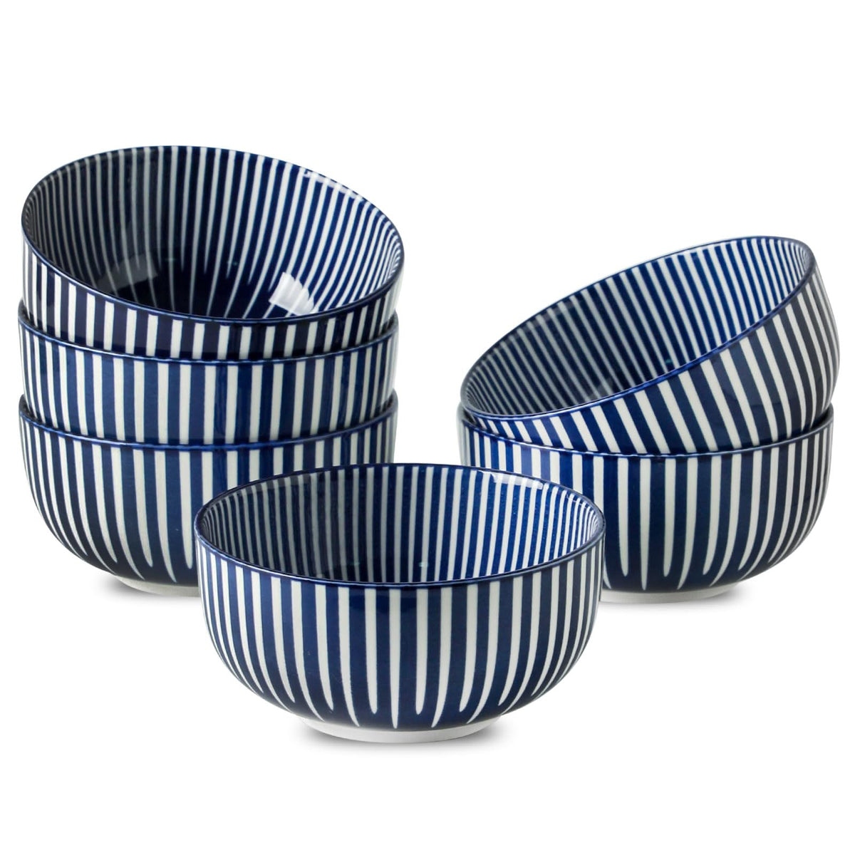Ceramic Soup Bowls, Set of 6