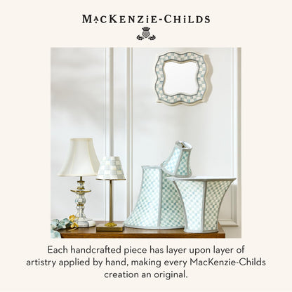MacKenzie-Childs LED Dome Table Lamp, Sky Check