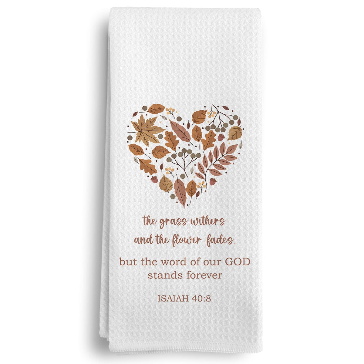 Chinoiserie Waffle Kitchen Towels, 16 x 24 Inch