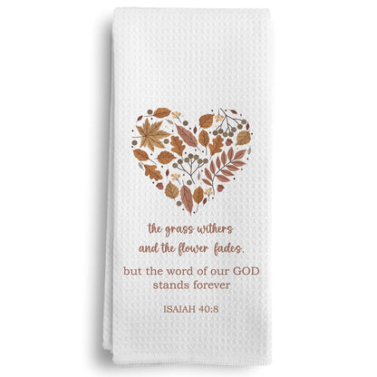 Chinoiserie Waffle Kitchen Towels, 16 x 24 Inch